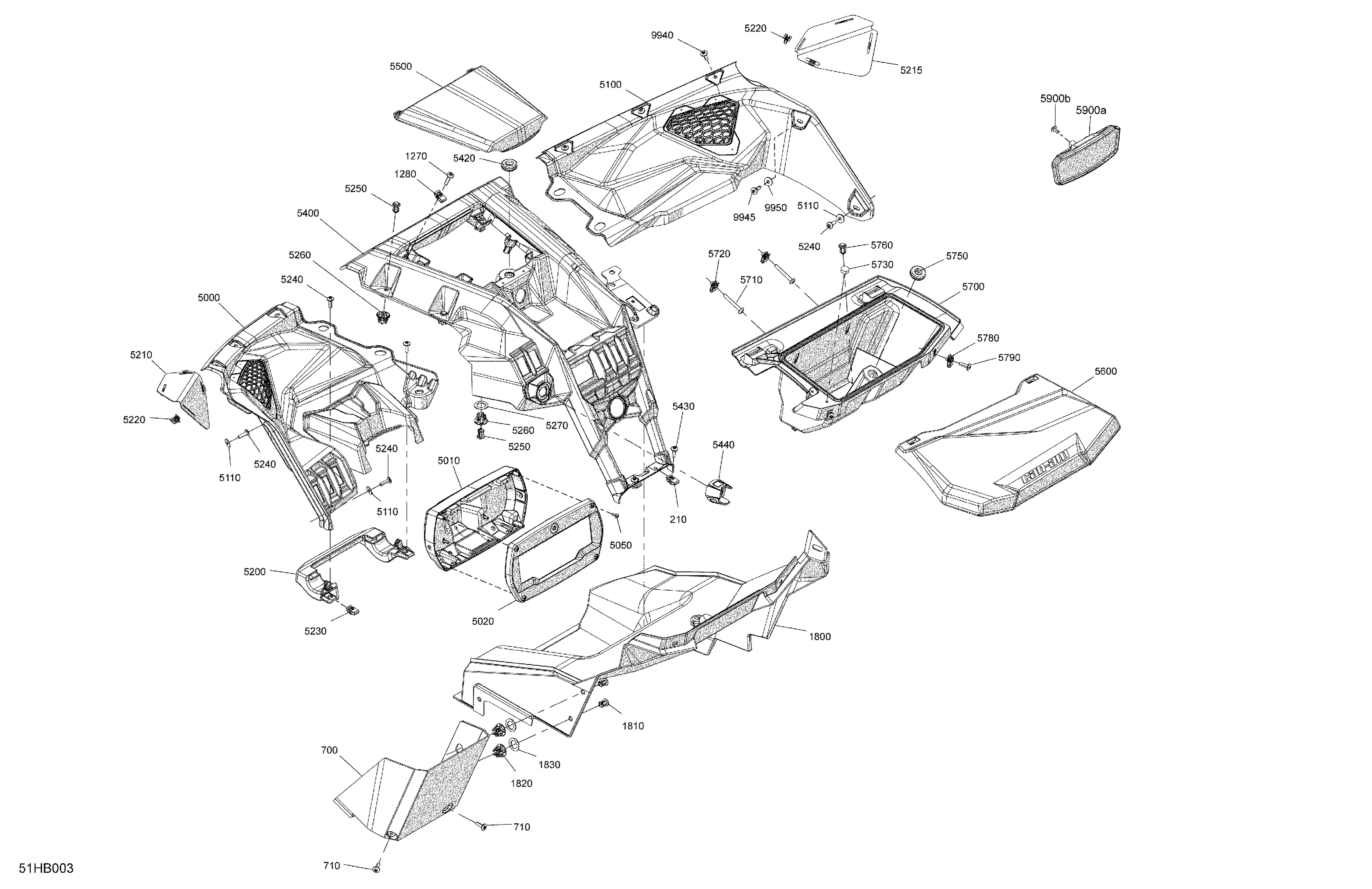 07  HABITACLE TABLEAU DE BORD POUR MAVERICK X3 TURBO RR XRC CRAIE EPANO 2022