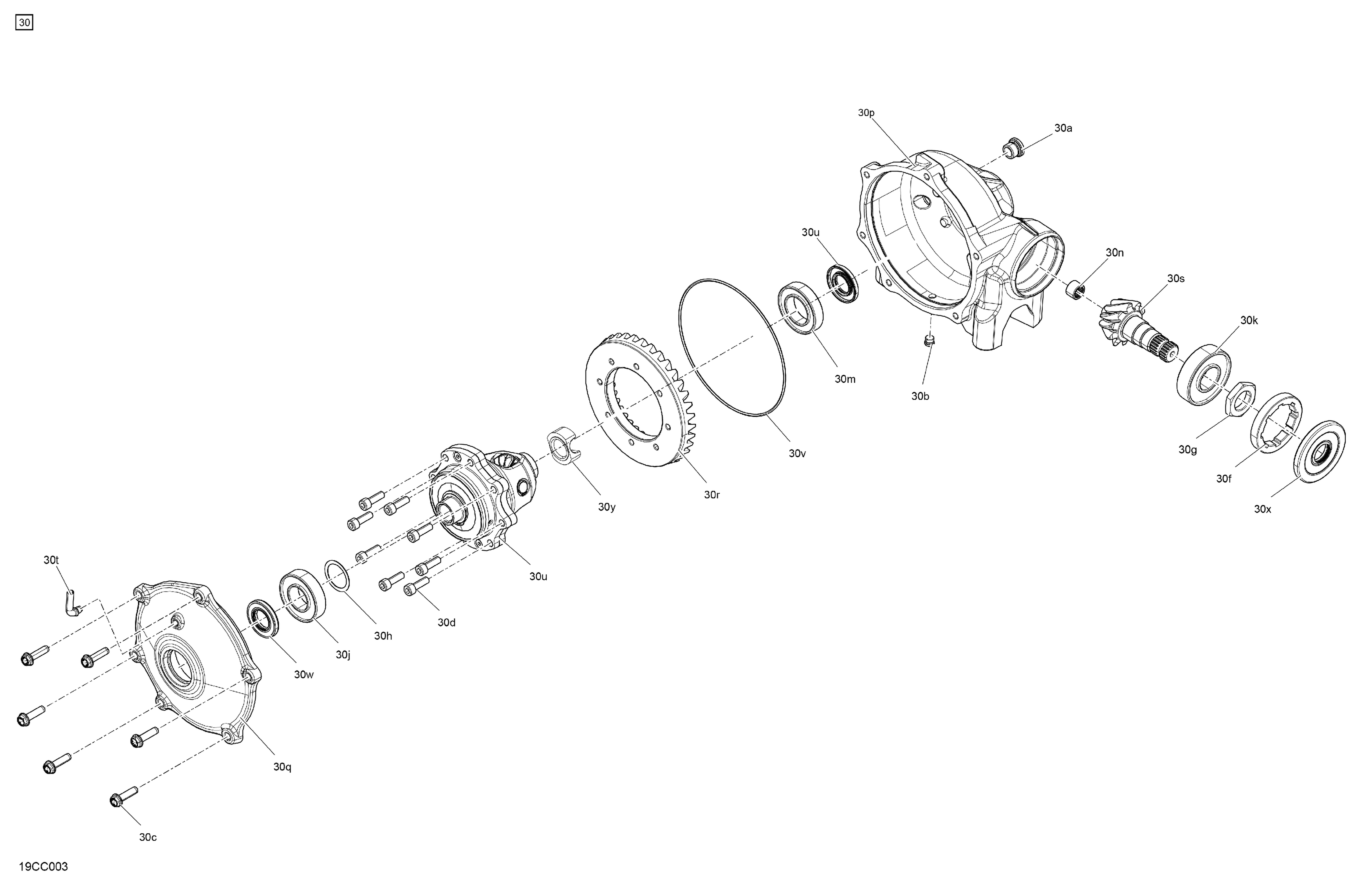 04  ENTRAINEMENT AVANT PIECES DIFFERENTIELLES POUR TRAXTER HD10 6X6 DPS VERT TUNDRA EPANO 2023