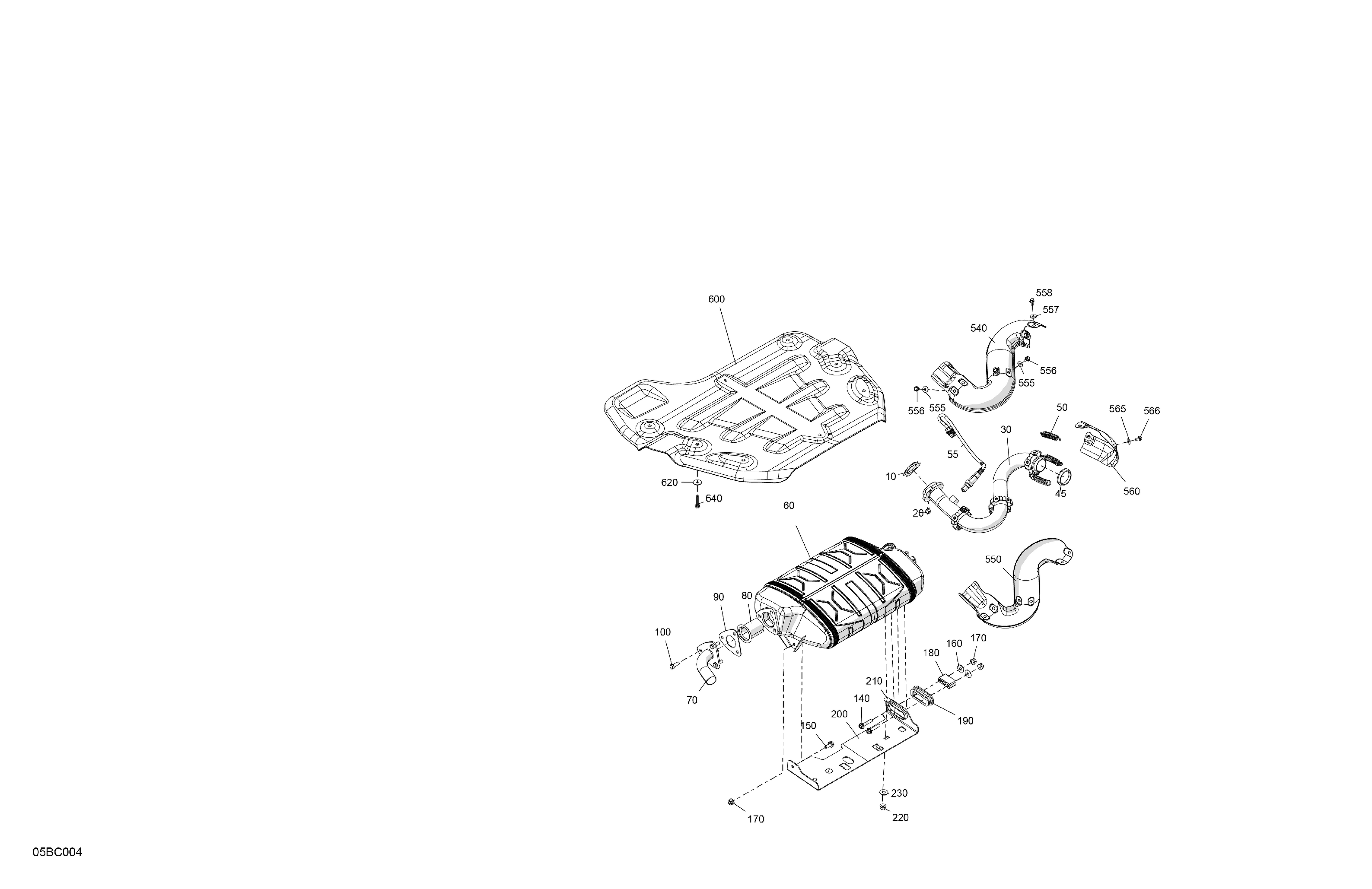 02- MOTEUR - ECHAPPEMENT No 499