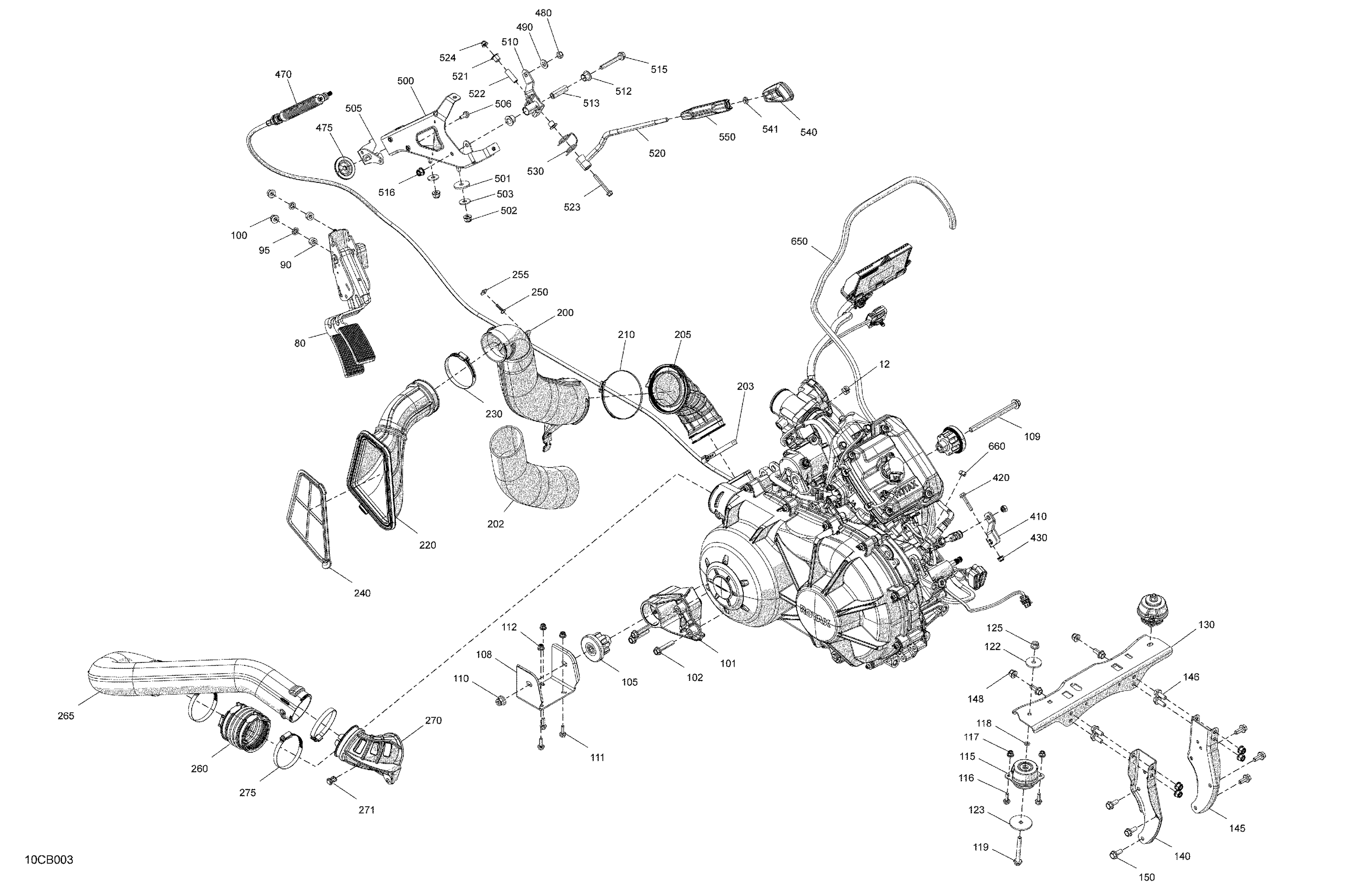 02  MOTEUR SYSTEME POUR TRAXTER HD7 XU VERT TUNDRA 2022