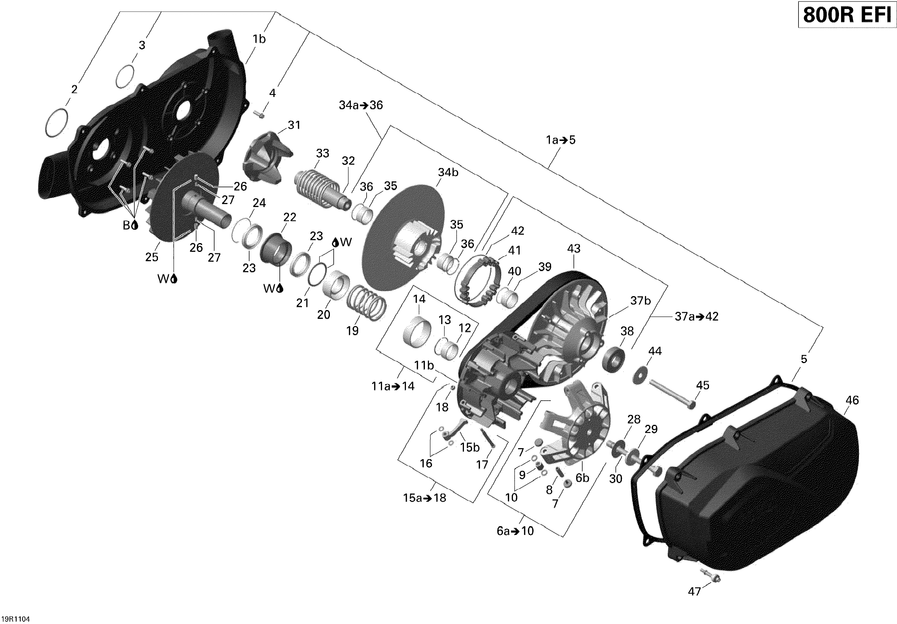 05  TRANSMISSION OUTLANDER POUR OUTLANDER MAX LTD BLEU 2011