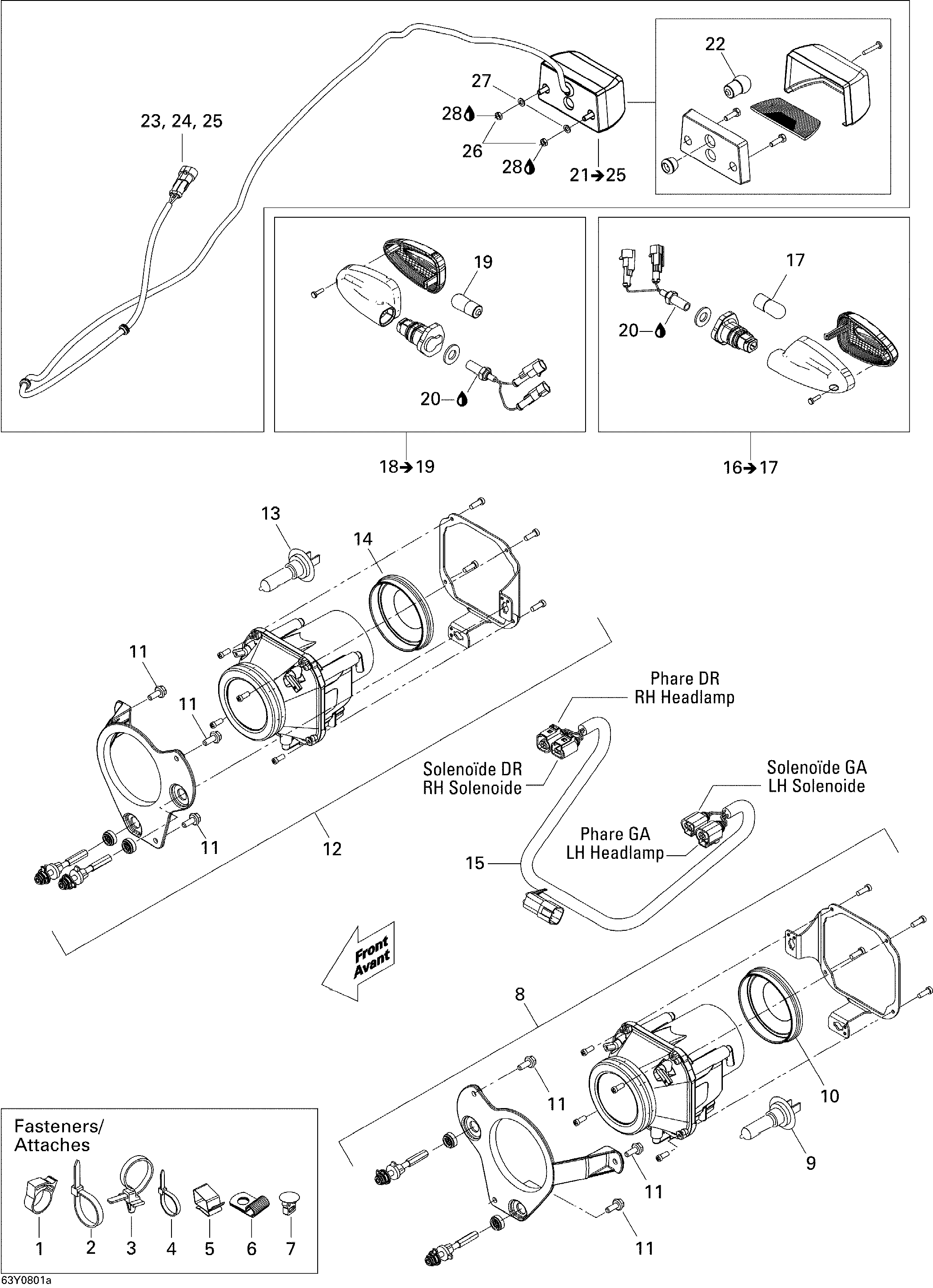 10  SYSTEME ECLAIRAGE POUR SPYDER SE5 FULL MOON 2008