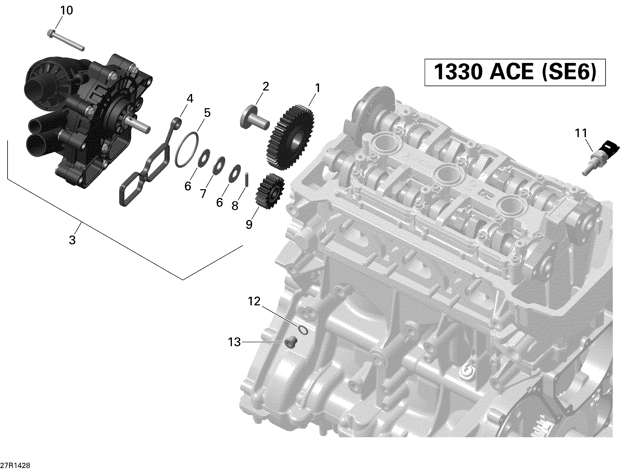 01  REFROIDISSEMENT MOTEUR POUR SPYDER RT LIMITED SE6 BLACK 2014