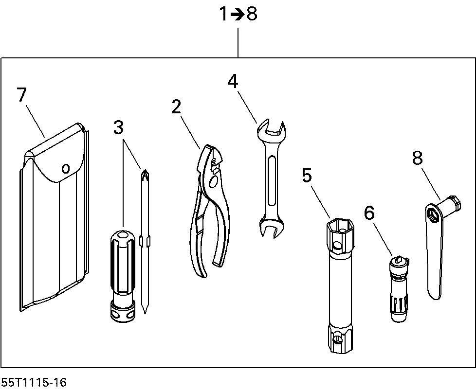 09  OUTILS XMX POUR DS 2X4 XMX 5SP NOIR 2011