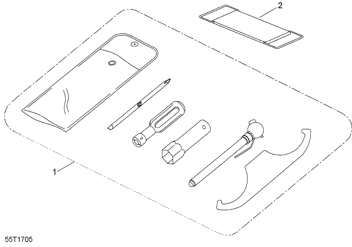 09  OUTILS POUR DS 2X4 90 CVT STD ROUGE 2019