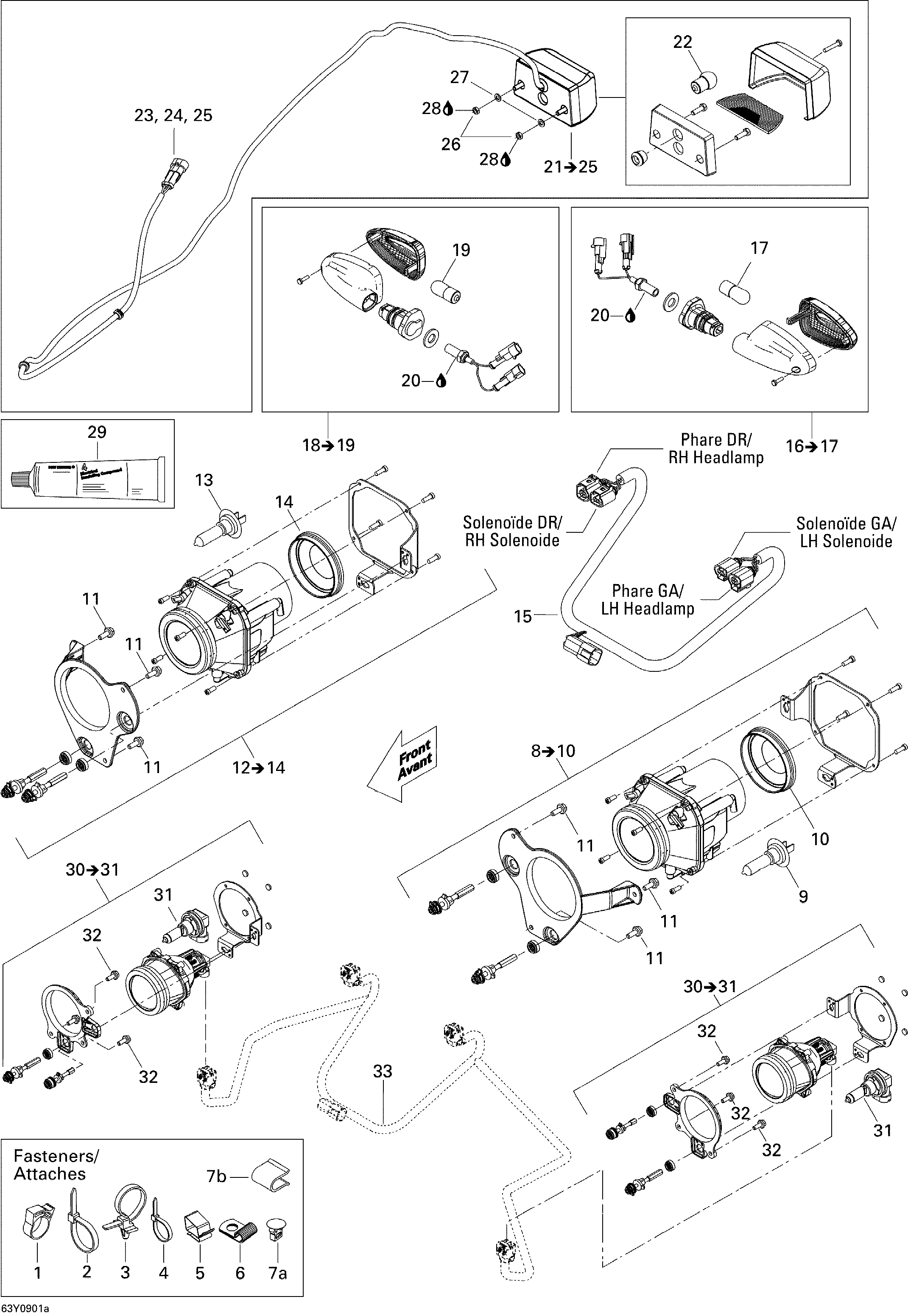 10  SYSTEME ECLAIRAGE POUR SPYDER SE5 FULL MOON 2009